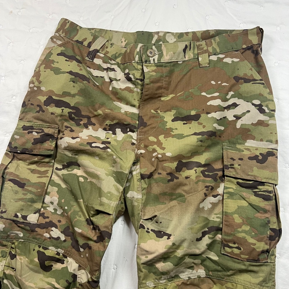 US Military OCP Multicam Trousers Insect Shield Ripstop Cargo Pants XL Regular